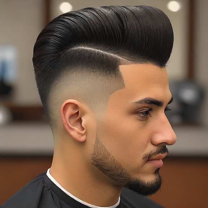 Pompadour Fade